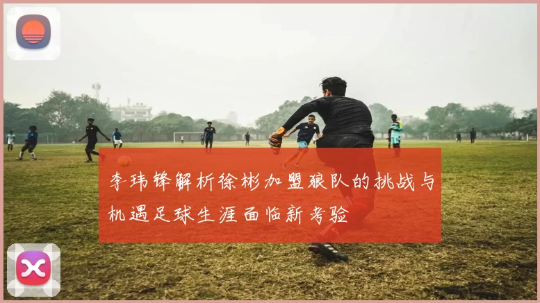 李玮锋解析徐彬加盟狼队的挑战与机遇足球生涯面临新考验