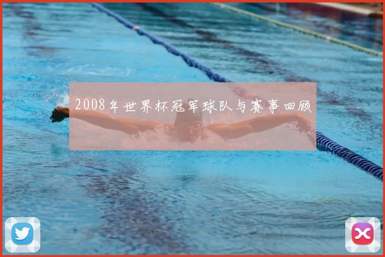 2008年世界杯冠军球队与赛事回顾