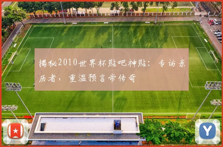 揭秘2010世界杯贴吧神贴：专访亲历者，重温预言帝传奇