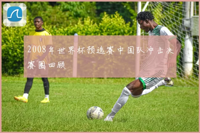2008年世界杯预选赛中国队冲击决赛圈回顾